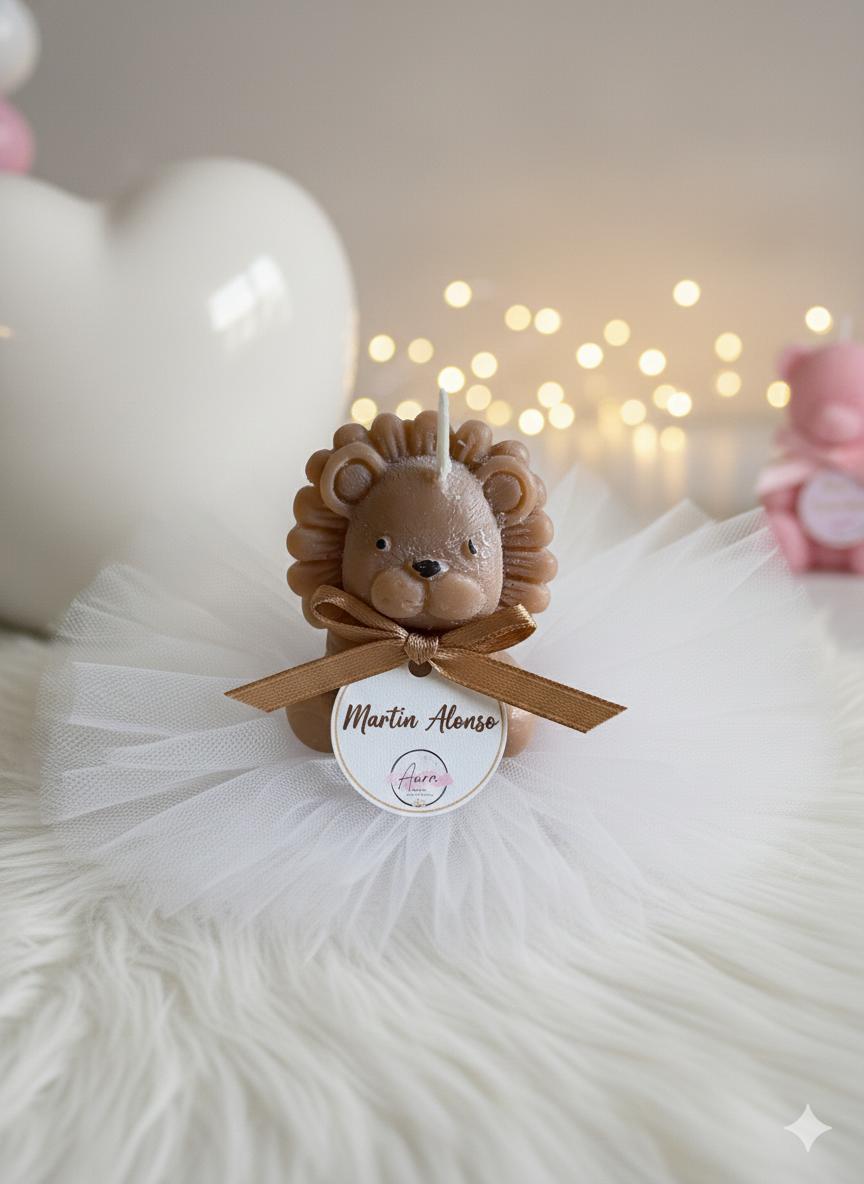 Vela León Personalizada