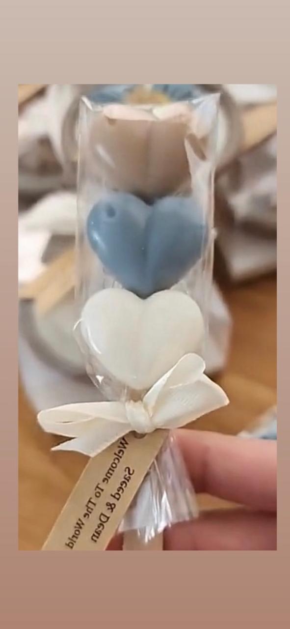 Mini Velas Corazón